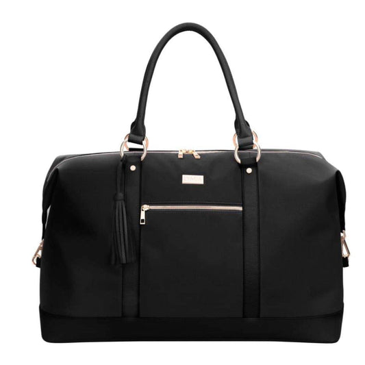 LYMIA Nylon Traveler Tote - "Take it Black"